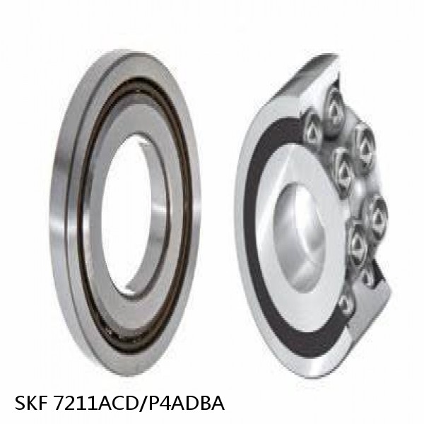 7211ACD/P4ADBA SKF Super Precision,Super Precision Bearings,Super Precision Angular Contact,7200 Series,25 Degree Contact Angle