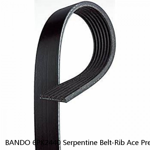 BANDO 6PK2440 Serpentine Belt-Rib Ace Precision Engineered V-Ribbed Belt 