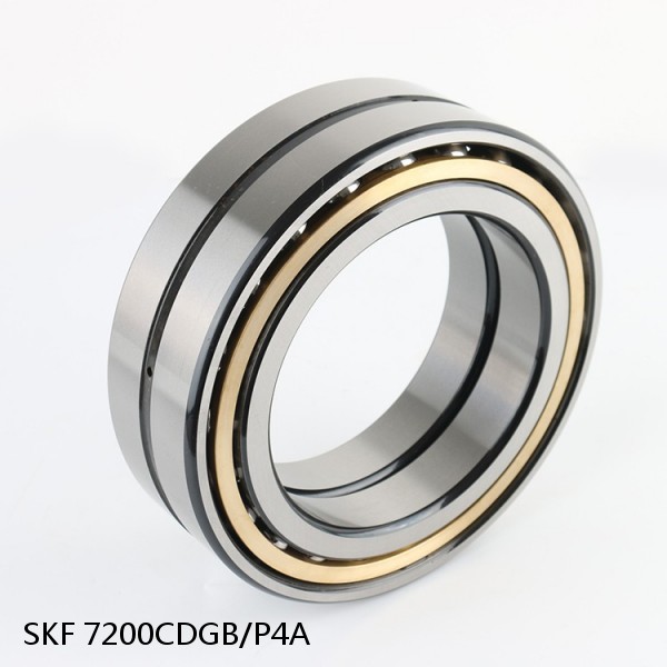 7200CDGB/P4A SKF Super Precision,Super Precision Bearings,Super Precision Angular Contact,7200 Series,15 Degree Contact Angle