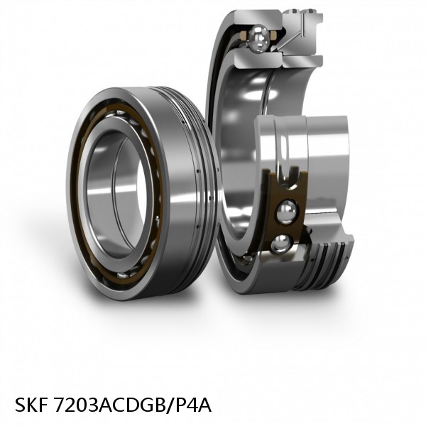 7203ACDGB/P4A SKF Super Precision,Super Precision Bearings,Super Precision Angular Contact,7200 Series,25 Degree Contact Angle