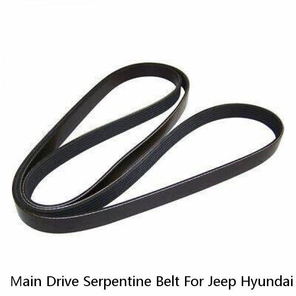 Main Drive Serpentine Belt For Jeep Hyundai Wrangler Renegade Compass Cherokee